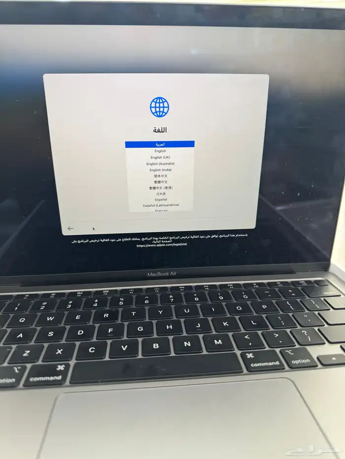 لابتوب macbook air 2020 1