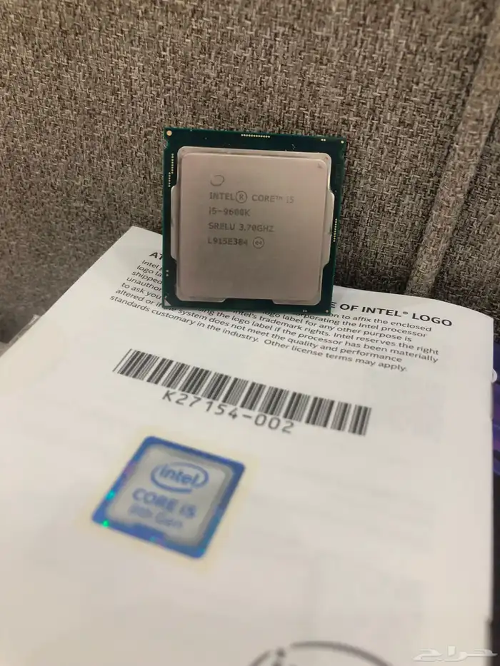 معالج i5-9600K مستخدم للبيع 1
