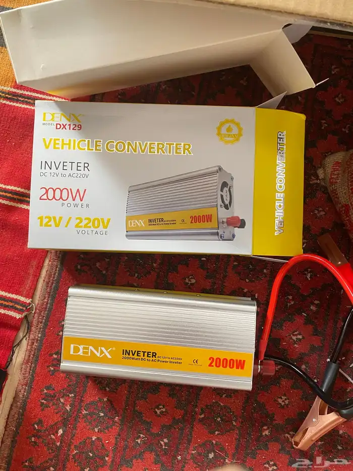 محول كهرب سياره 2000 W 0