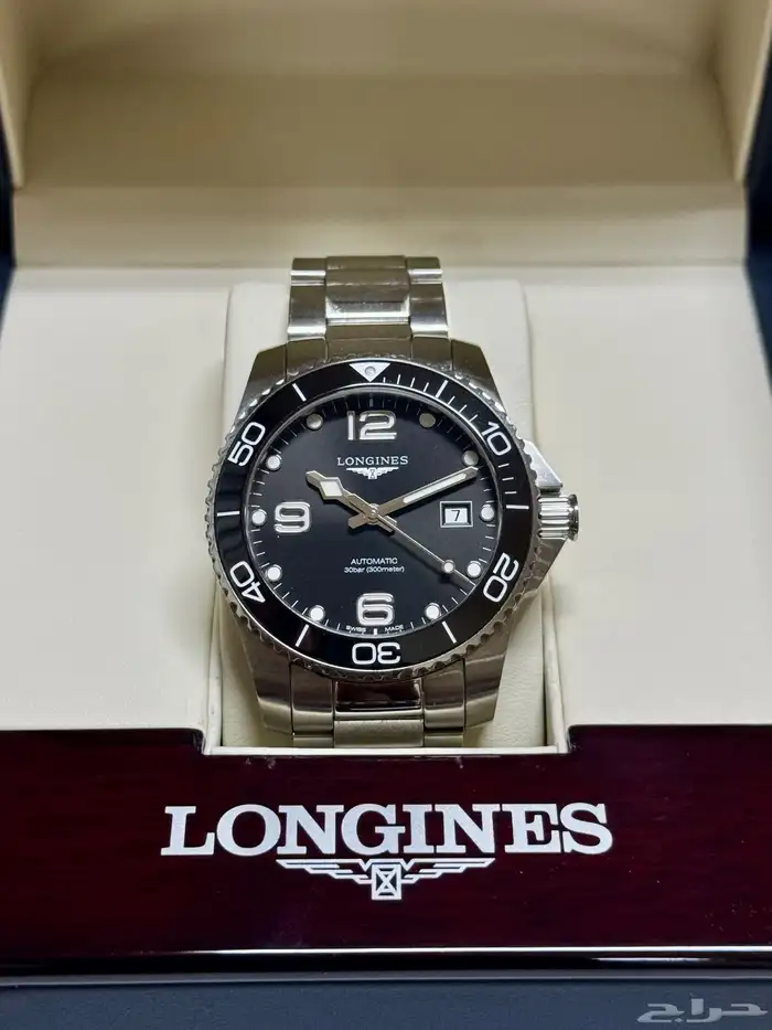 ساعة لونجين سويسرية أصلية - LONGINES HydroConquest Watch 0