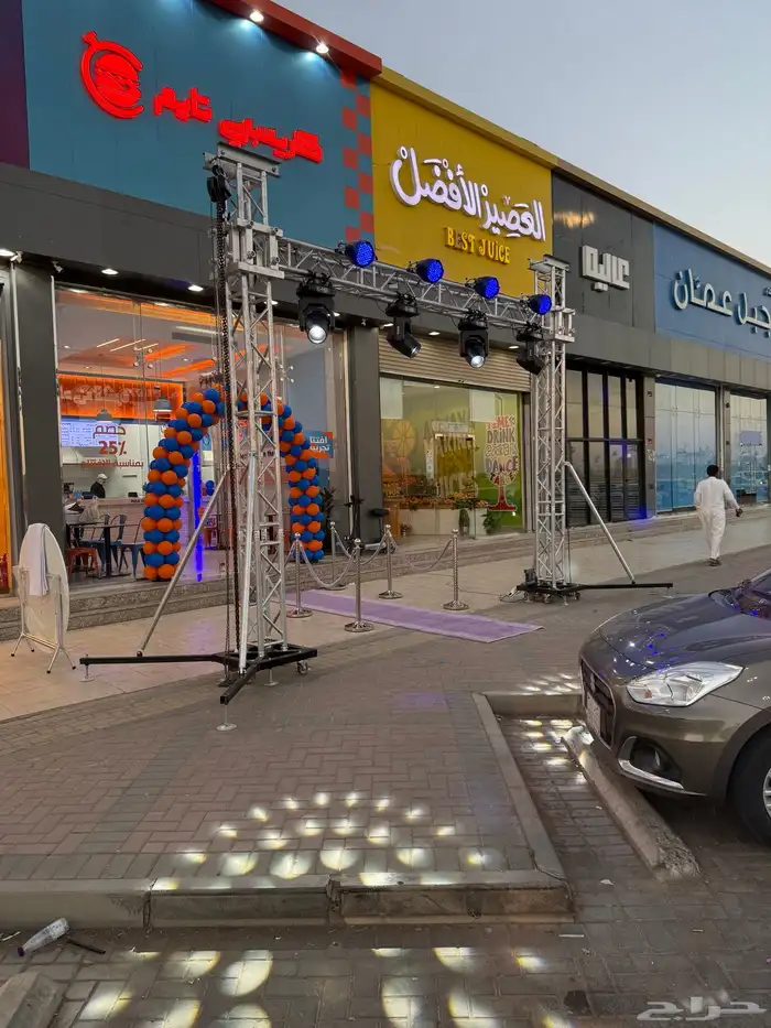 بوابات تراس افتتاح محلات تنشيط محلات حفلات 1