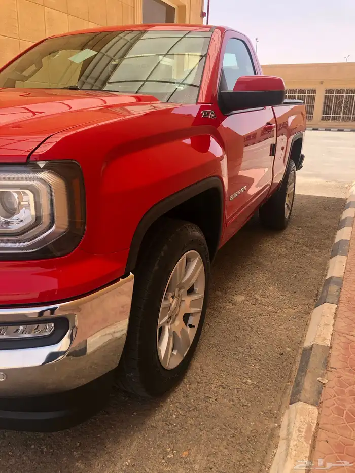 جمس سييرا Z71 احمر 2018 وكاله مخزن عداد 28 فل كامل 2