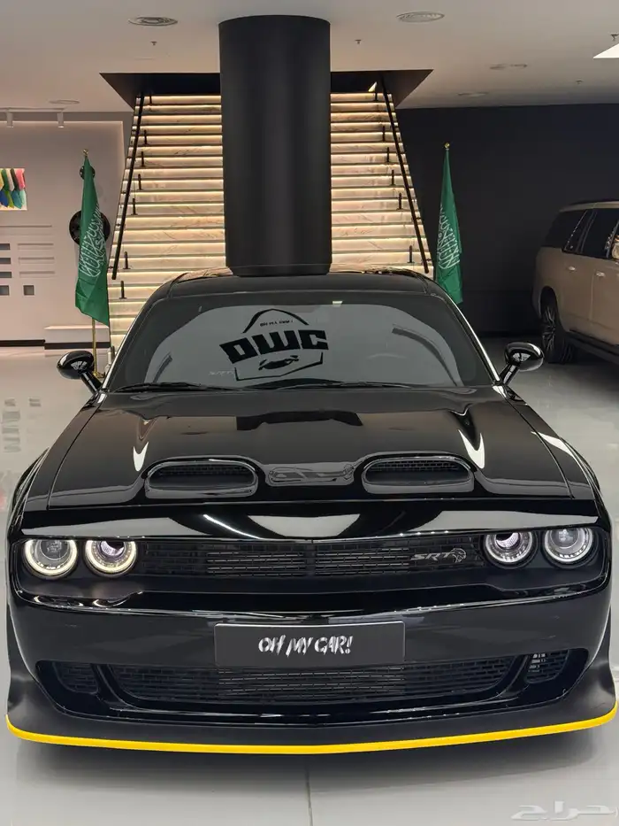 دوج شالنجر 2022 شبه جديد SRT 0