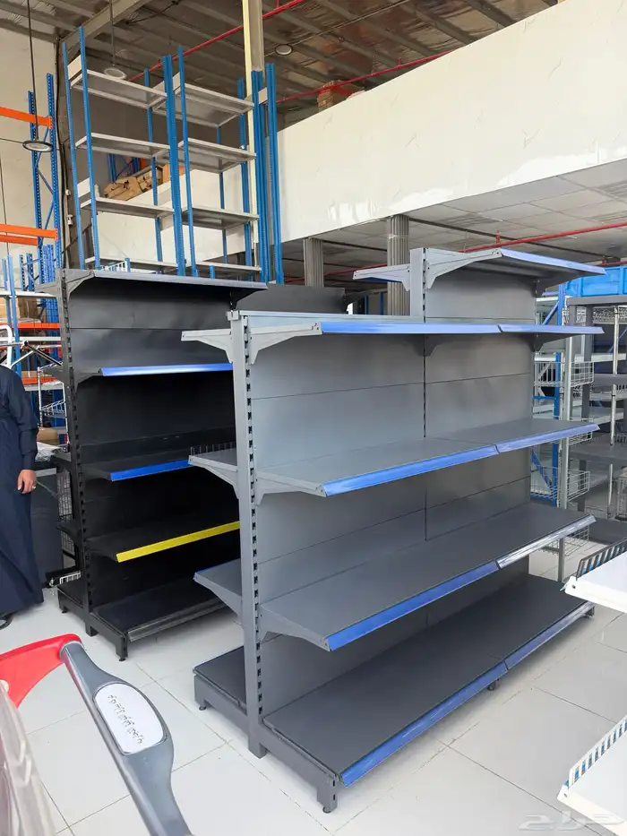 رفوف سوبر ماركت وصيدليات ومستودعات 0