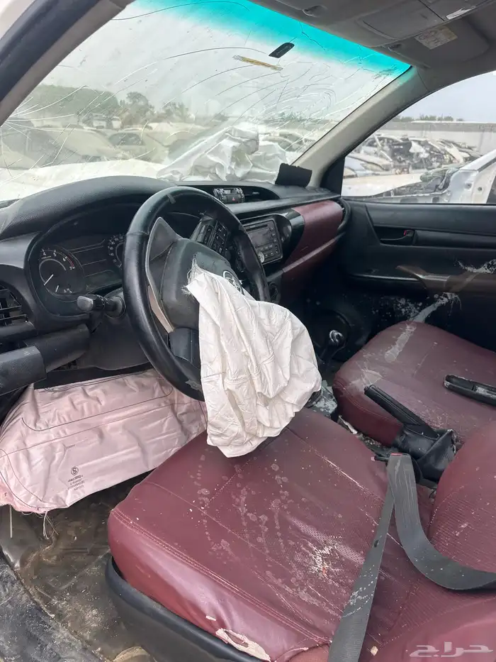 هايلوكس 2017 مسقطه من المرور تشليح الراشدي 5