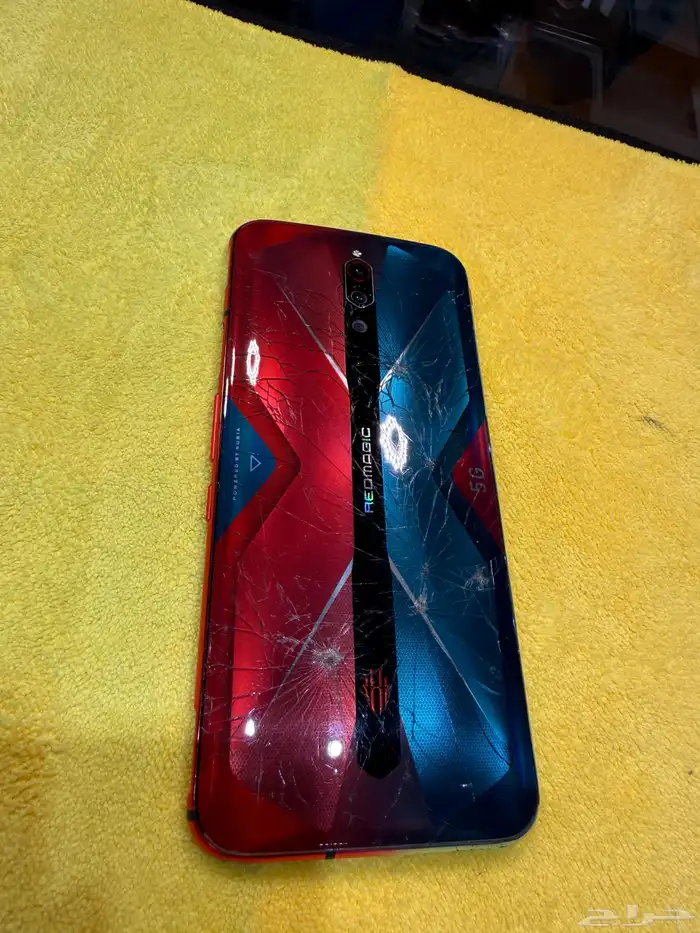 ردمجيك G5 . 256 قيقاء اموره طيبة فيه كسر فالظهرية 1