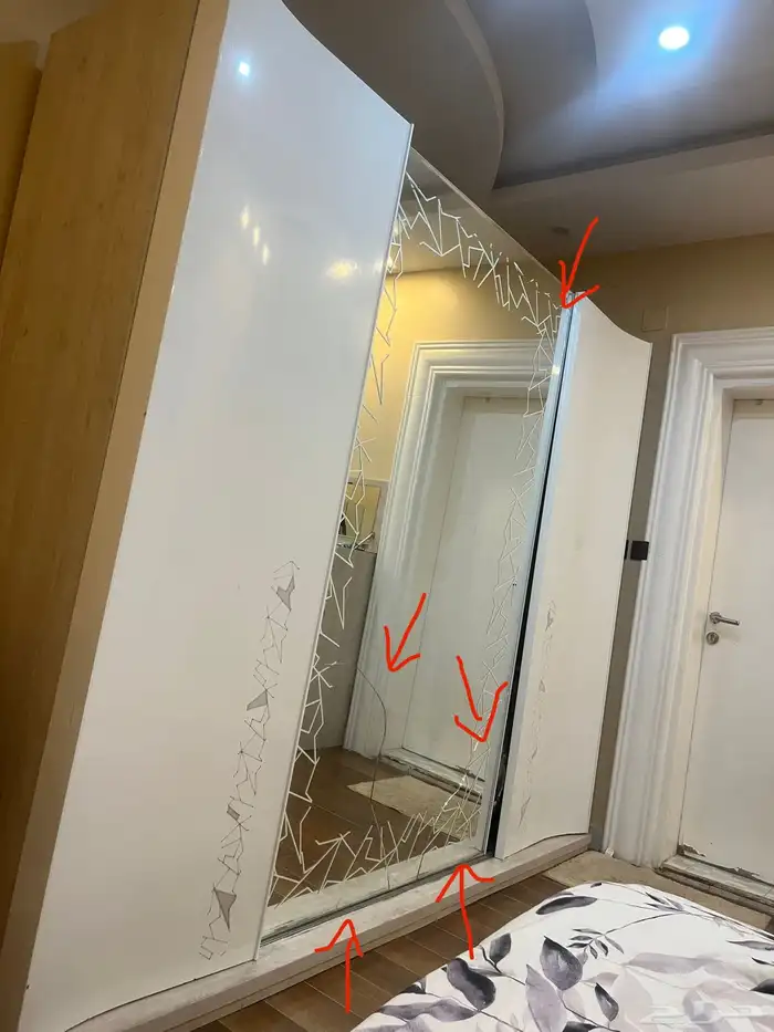 اثاث للبيع (غرفة نوم  كنب  مبرد ماء  ستاير) 6