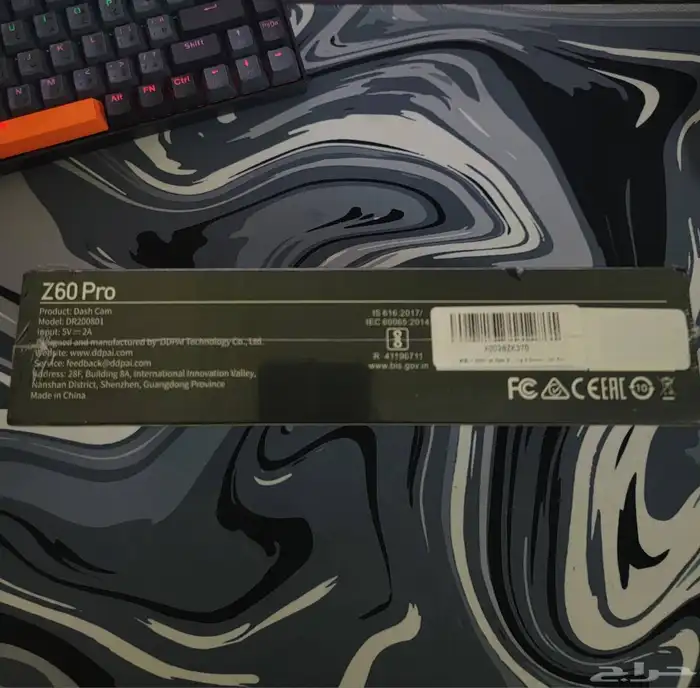 داش كام DDPAI Z60 PRO 4K اماميه وخلفيه جديده 8