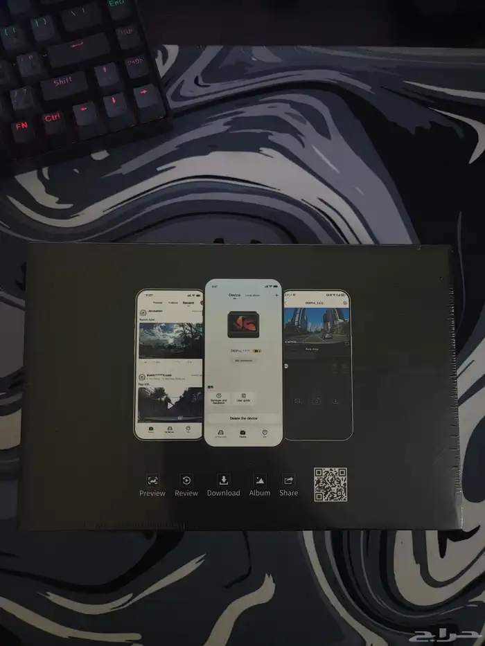 داش كام DDPAI Z60 PRO 4K اماميه وخلفيه جديده 7