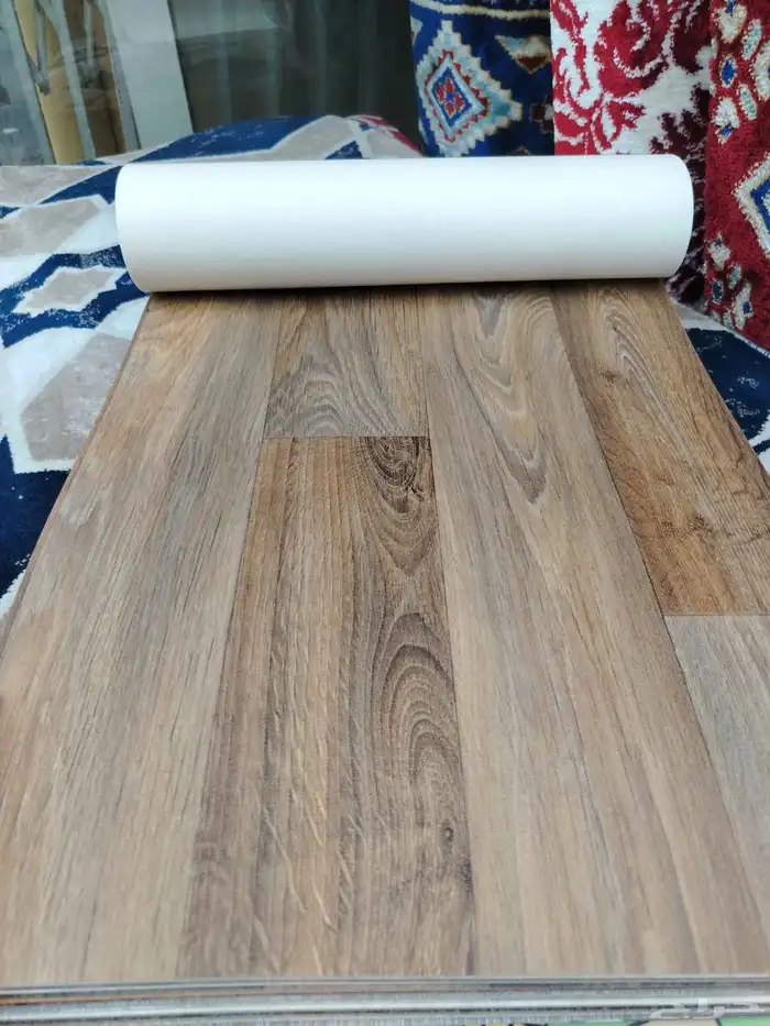 فينيل مشمع بديل للباركيه شبيه الباركية 22