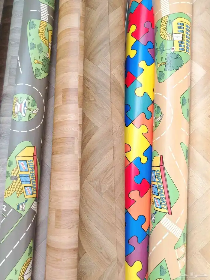 فينيل مشمع بديل للباركيه شبيه الباركية 6