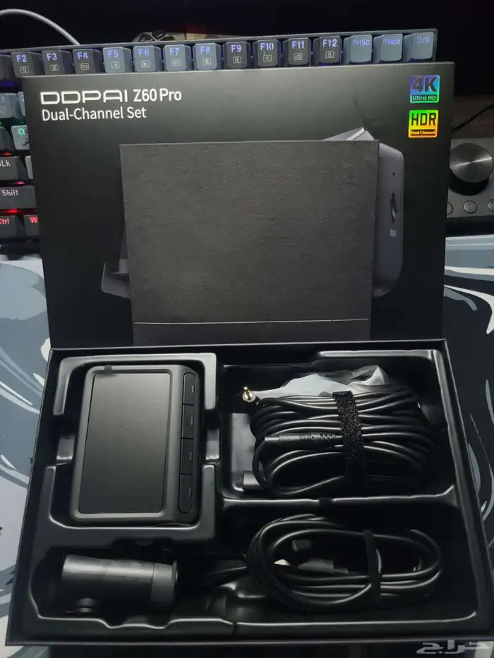 داش كام DDPAI Z60 PRO 4K اماميه وخلفيه جديده 4