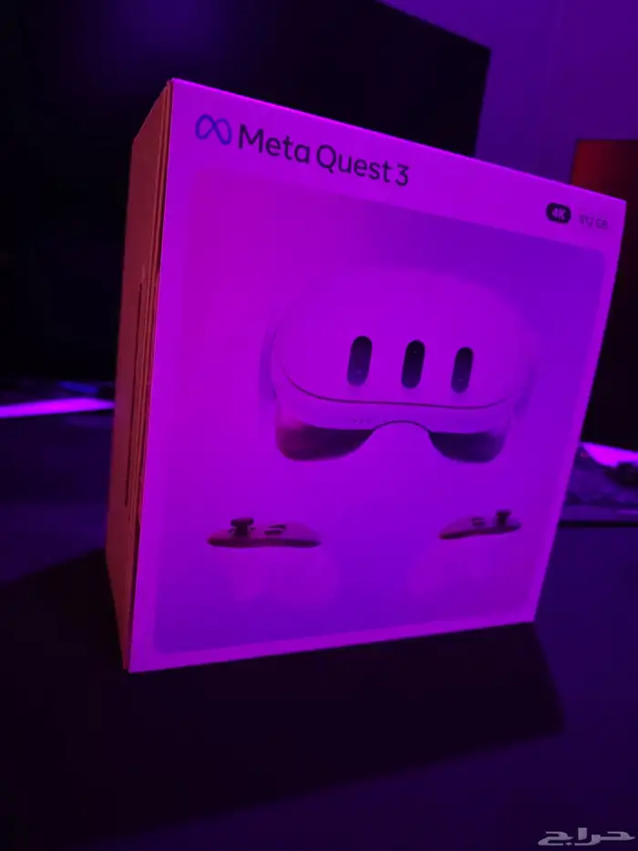 نظارة ميتا كويست 3 512GB. شبه جديدة 0
