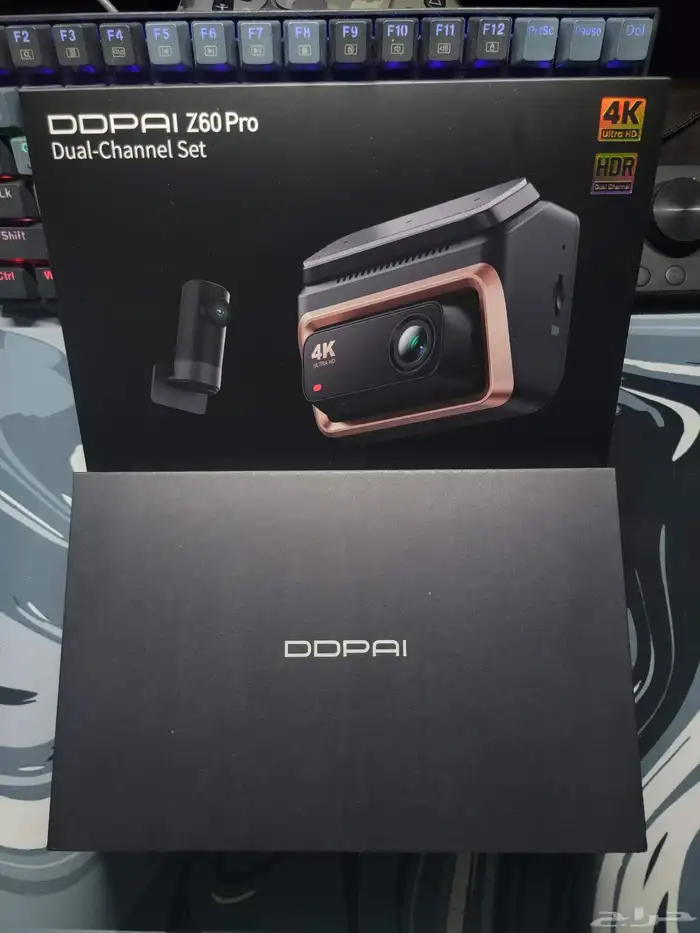 داش كام DDPAI Z60 PRO 4K اماميه وخلفيه جديده 2