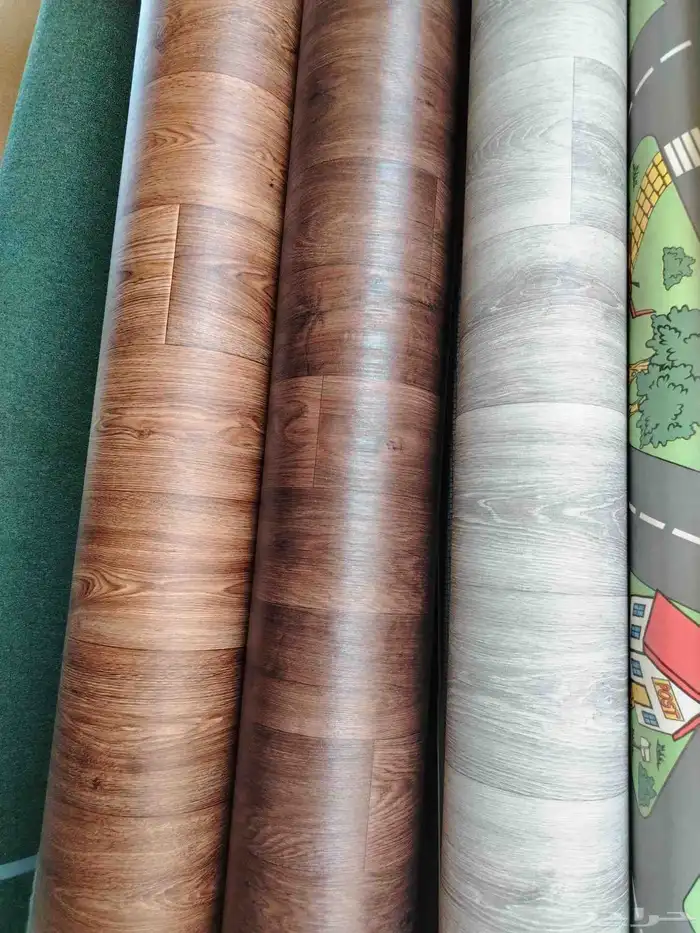 فينيل مشمع بديل للباركيه شبيه الباركية 7