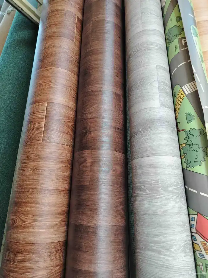 فينيل مشمع بديل للباركيه شبيه الباركية 8