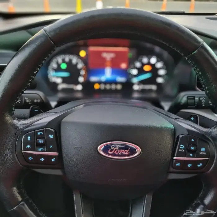 فورد اكسبلورا 2020 XLT امريكي بطاقة جمركيه 19