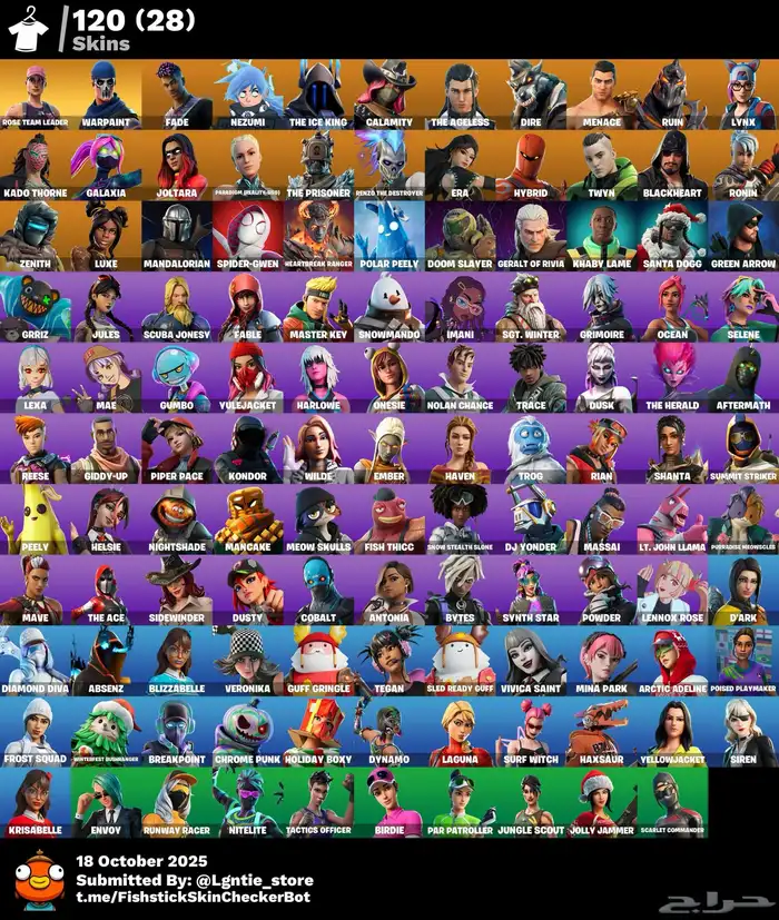 حساب فورت طور الزومبي القديم 0