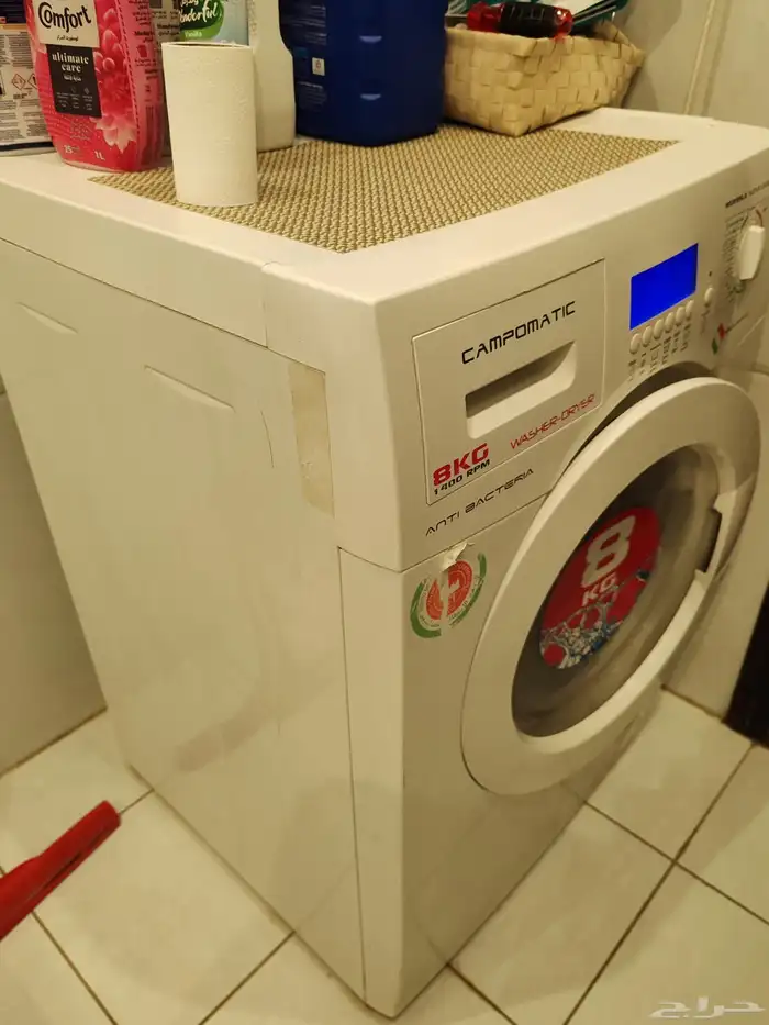 غسالة إيطالية سعة 8 كيلو 3