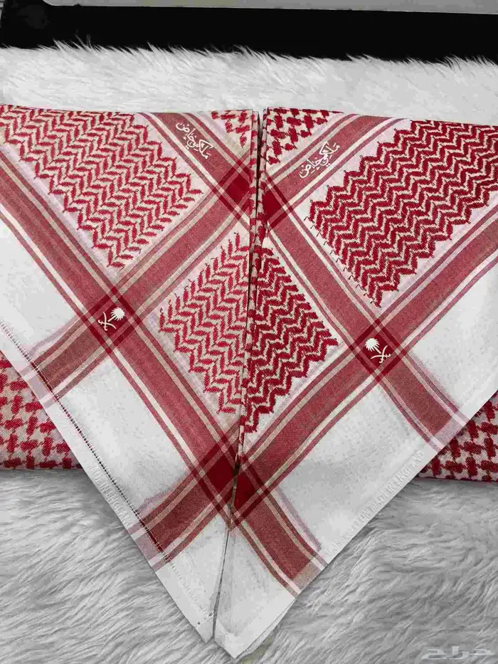 شماغ ملكي خاص ختم ابيض 2026 2