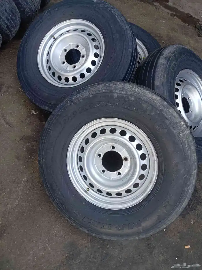 جنوط جيب لاندكروزر هلل خمسه مسمار صيني درجه كفرات بالون17 1