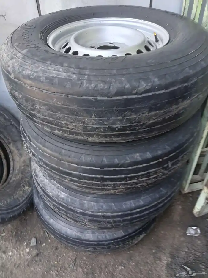 جنوط جيب لاندكروزر هلل خمسه مسمار صيني درجه كفرات بالون17 6