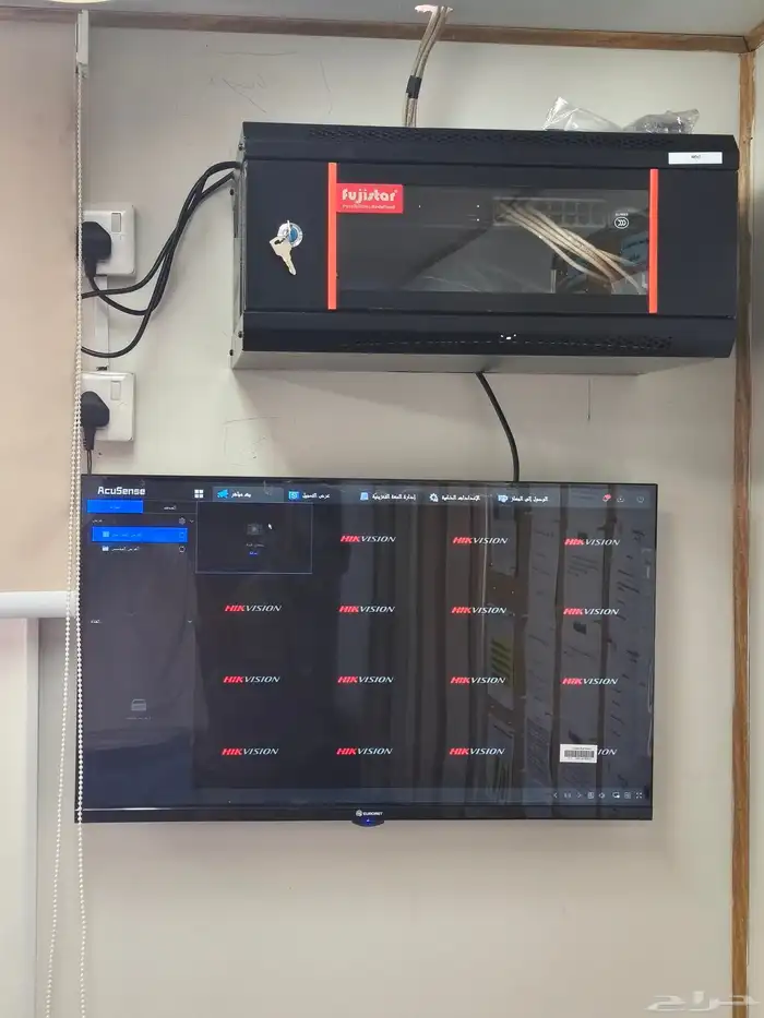 تاسيس وتركيب الكمرات ونقاط الشبكات فنادق والمنازل والفله 2