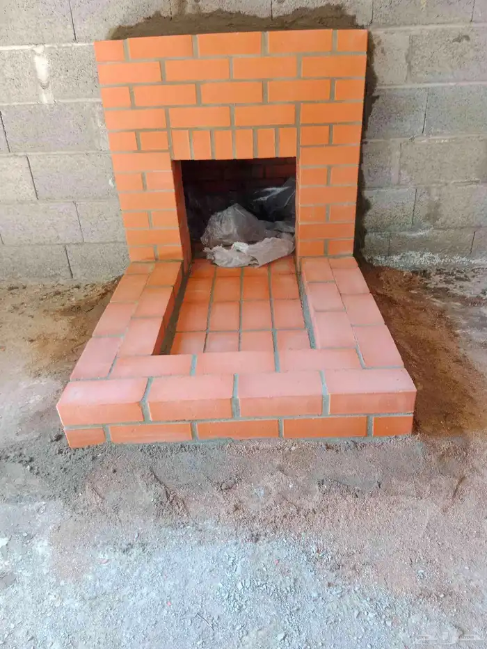 بيوت شعر مشب نار مشب رخام قرميد جمالون تلبيس قماش 9