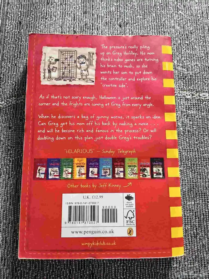 مجموعة كتب انجليزية للناشئين Dairy of wimpy kid 3