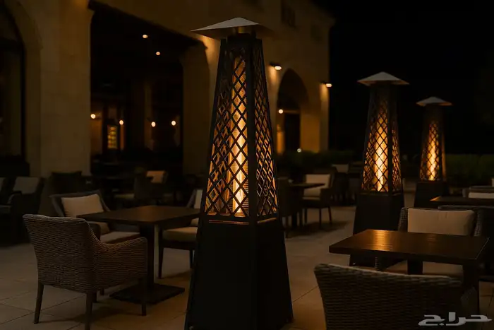 دفايات غاز خارجية فاخرة 2