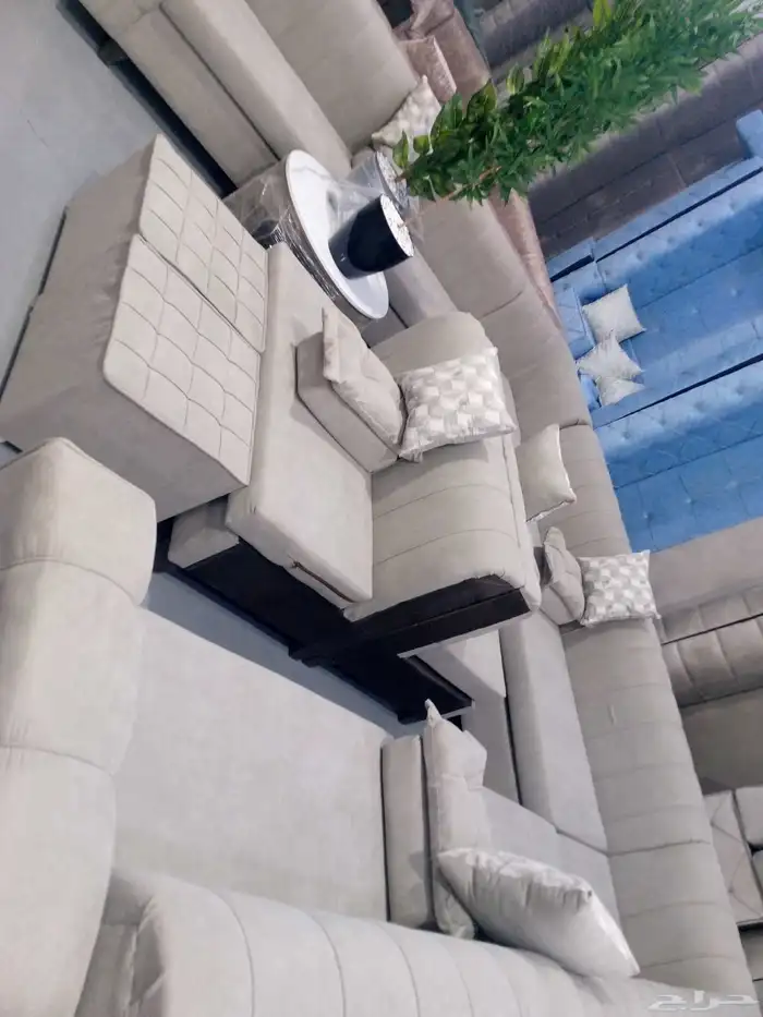 مجالس كنبات جاهزه مقاس 4في5زاويتين و باطرمه جاهز مقاس 4في5زا 45