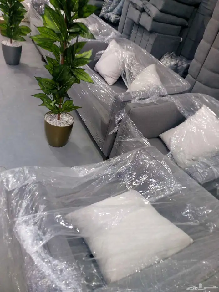 مجالس كنبات جاهزه مقاس 4في5زاويتين و باطرمه جاهز مقاس 4في5زا 40