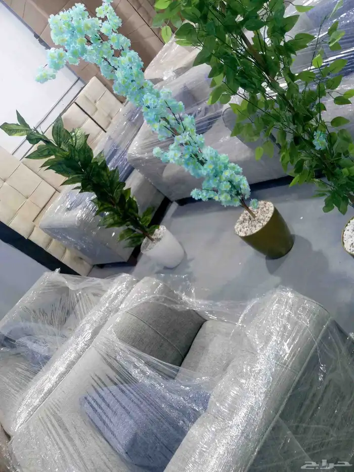 مجالس كنبات جاهزه مقاس 4في5زاويتين و باطرمه جاهز مقاس 4في5زا 49