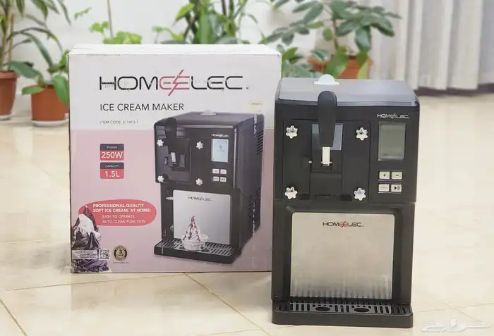 الة صنع الايس كريم من هوم إلك (Homeelec) 0