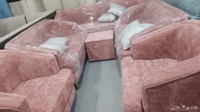 مجالس كنبات جاهزه مقاس 4في5زاويتين و باطرمه جاهز مقاس 4في5زا 23