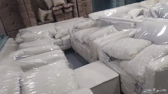 مجالس كنبات جاهزه مقاس 4في5زاويتين و باطرمه جاهز مقاس 4في5زا 25