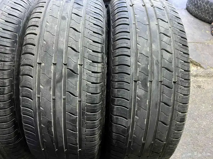 جنوط بلاتينيوم مقاس 20 مع كفرات صيني مقاس 275.60.20 تاريخ 25 16