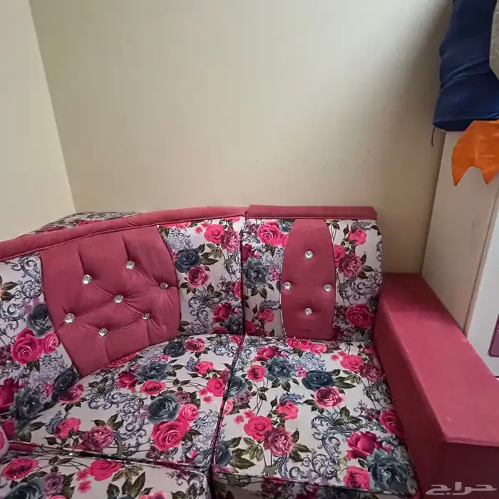 كنب للبيع 12قطعه نضيف 6