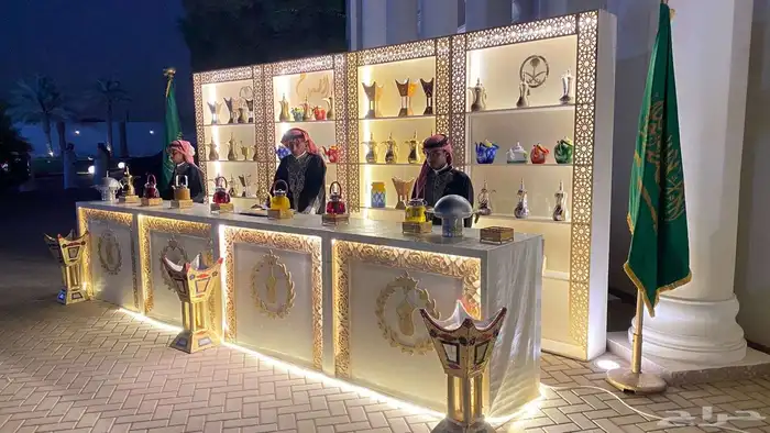 محل حفلات ومناسبات عندنا زل ملكي كراسي ملكي قواش مداخل قهوجي 7