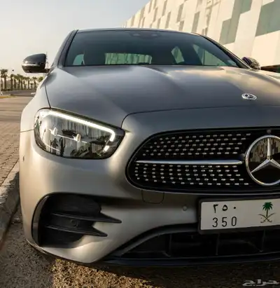 لعشاق التميز مرسيدس 2022 E350 مع لوحتها المميزه index