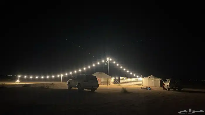 مخيم بالساعه او اليوم السعر مناسب جدا متوفر أناره وقسمين 1