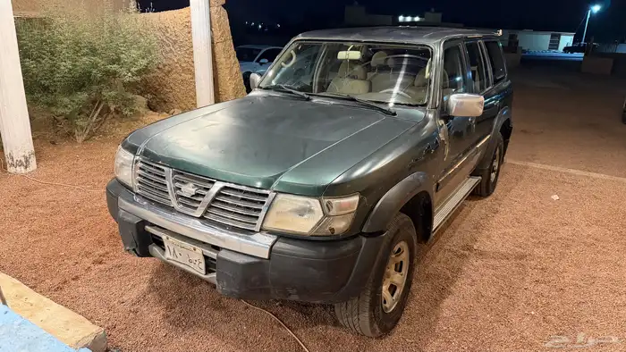 نيسان باترول 2001 قير عادي ( لوحة مميزة ) 2