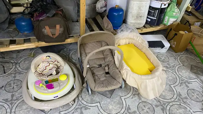 جلاسيه عربيه سرير اطفال 0