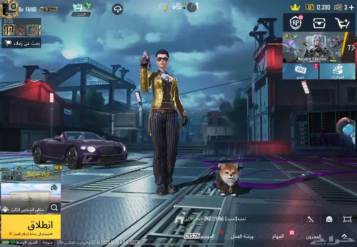 حساب ببجي للبيع 0