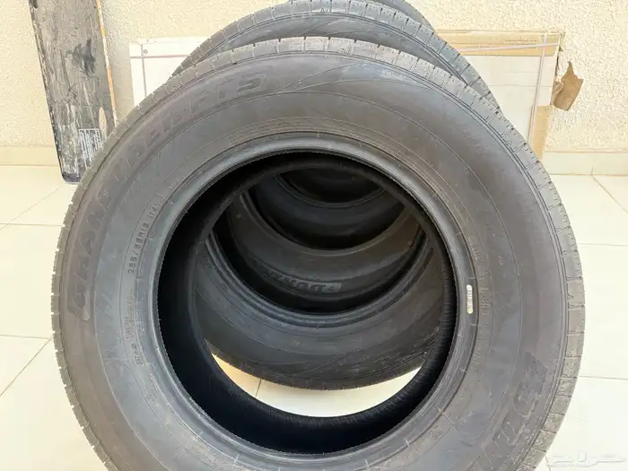 كفرات دنلوب ياباني الاصلي مقاس 18 65 265 منزله 2025 بزرعها 1