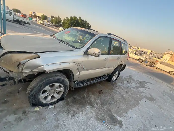 برادو 2008 تشليح قطع غيار فقط 1