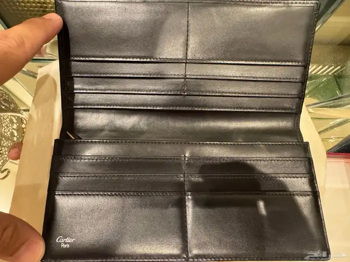 محفظة كارتير Cartier أصلية جديدة- من مجموعه Must de Cartier 2