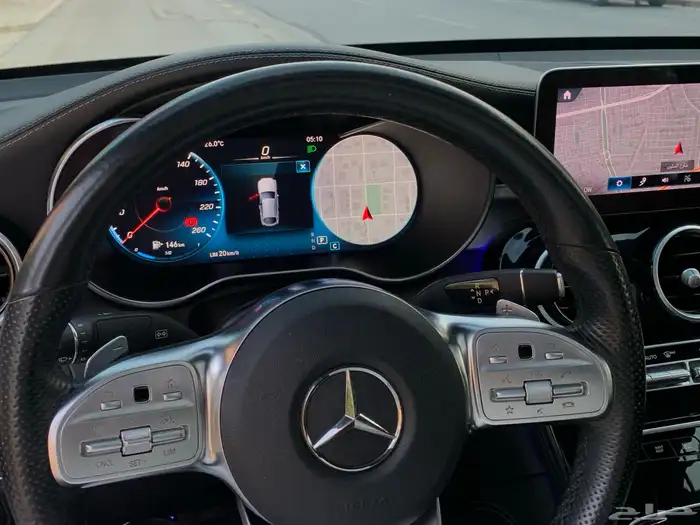 مرسيدس GLC200 موديل 2020 بحالة الوكاله ممشى 63 الف 36