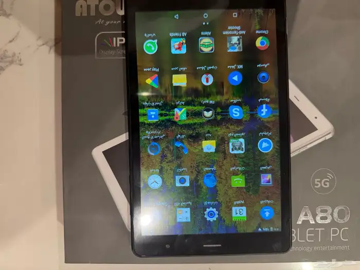 اندرويد تابلت 8 انش جديد بكرتونه ما استعمل ابد 0