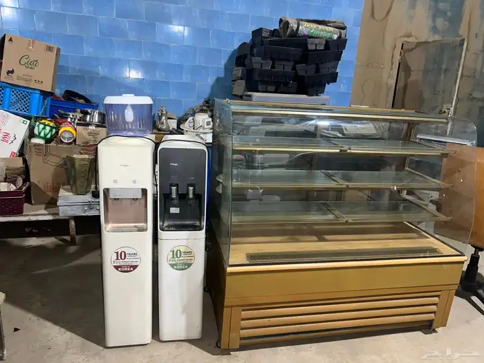 ثلاجة عرض حلاء متر ونص عرض ومتر ونص طول فردة خبز طولت سخان 14